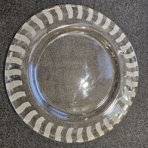 Waltherglas glass platter